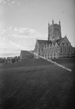 MT MELLARY ABBEY IN THE EVENING